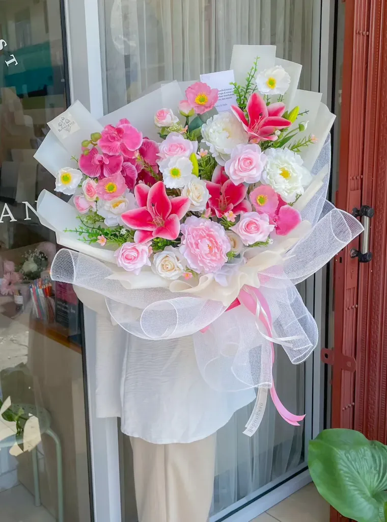 Extra Large Artificial Lily Bouquet