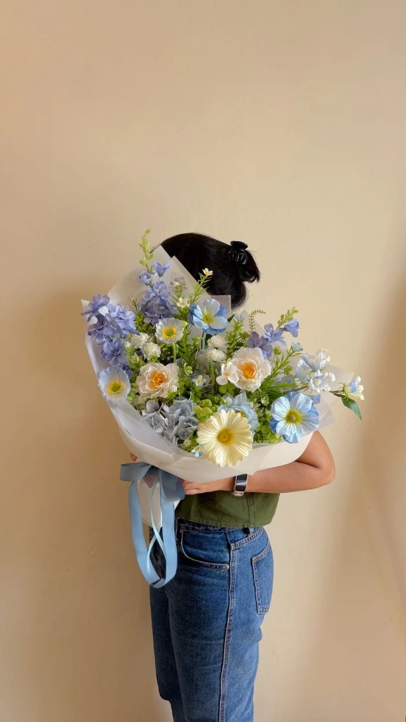 Morning Dew Artificial Bouquet
