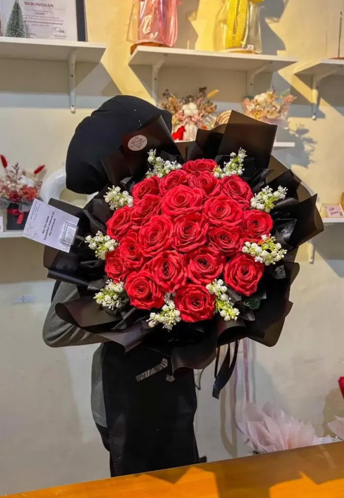 Round Rose Artificial
