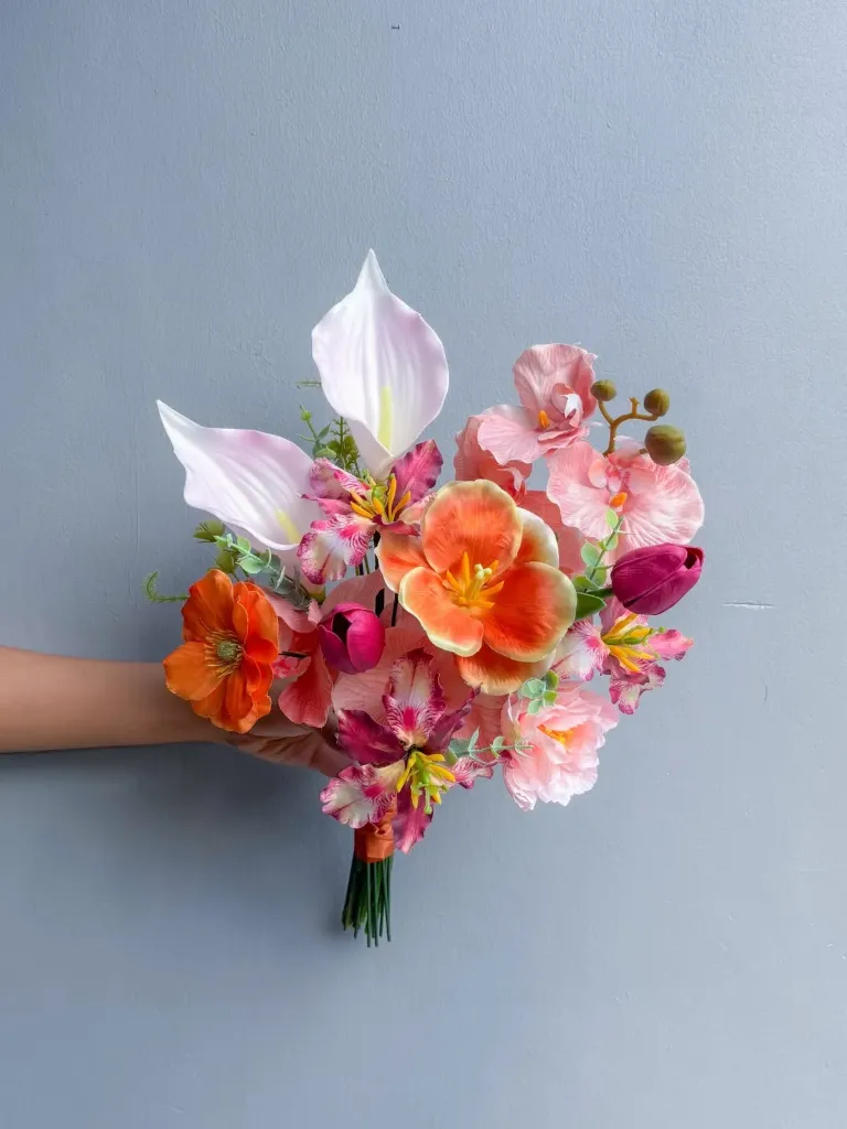 Posy Wedding Artificial Bouquet